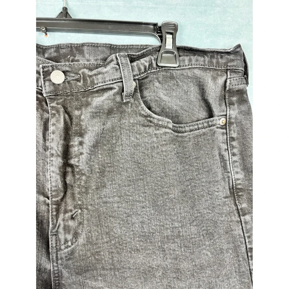 Levis 505 Regular Fit Jeans Mens 40x30 Charcoal Gray Straight Leg 00505-2622